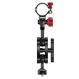 CNC Aluminum Alloy Diving Fill Light Flashlight Clamp 1-inch Ball Head for Underwater Photography Lighting YS Bracket Accessories Suitable for Flashlights with 30~32mm Diameter