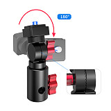 1/4 Arri Positioning Aluminum Alloy Photography Light Fixed Bracket Adapter Quick Release Gimbal Multi Angle Conversion Seat Accessories