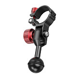 CNC Aluminum Alloy Diving Fill Light Flashlight Clamp 1-inch Ball Head for Underwater Photography Lighting YS Bracket Accessories Suitable for Flashlights with 30~32mm Diameter