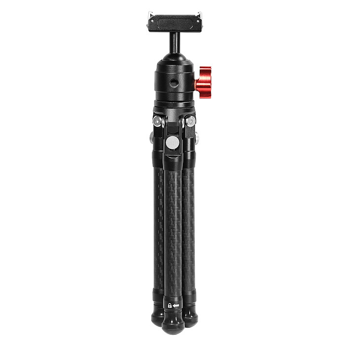 Magnetic Suction Carbon fiber Quick Release tripod snail gimbal Sports camera desktop telescopic tripod bracket for DJI Osmo 360/DJI Action 2/3/4/5 Pro