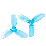 (GEMFAN/Qianfeng) D2.5 Three-Blade - PC Gray/Pink/Blue - 1.5mm Ducted Propeller for O4 4 pairs/pack