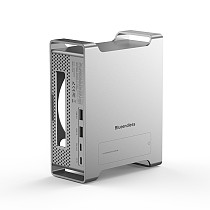 (Blueendless) Compatible with Mac mini NVMe hard drive enclosure, Type-C docking station, M4 chassis mount, SD 4.0 multi-function adapter - 15W power port MAC908 / PDW power port MAC909