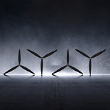 1 pair (HQDrop) 17X8X3 17 inch propeller blades for large aircraft propellers