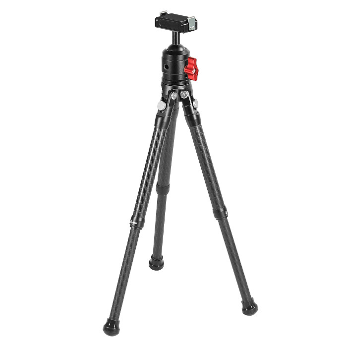 Magnetic Suction Carbon fiber Quick Release tripod snail gimbal Sports camera desktop telescopic tripod bracket for DJI Osmo 360/DJI Action 2/3/4/5 Pro