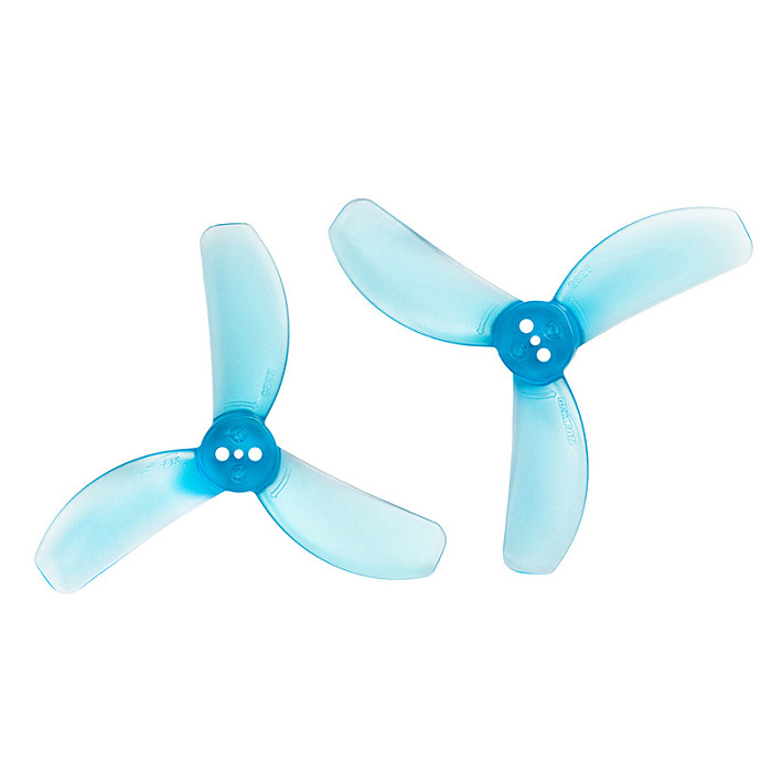 2Pairs CW CCW 1.5mm Propeller 2826 Tri-Blade Ultra-lightweight Prop for FPV Micro Drone