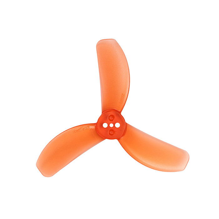 2Pairs CW CCW 1.5mm Propeller 2826 Tri-Blade Ultra-lightweight Prop for FPV Micro Drone