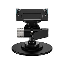 XT-XINTE Magnetic Quick-Release Nano-Adhesive Suction Cup For Vehicle Mounting/Live Streaming Compatible with DJI ACTION 5/4/3/2 & OSMO 360 Panoramic Action Cameras Suitable for Smooth Surfaces: Glass/Tile/Plastic/Wood Panels