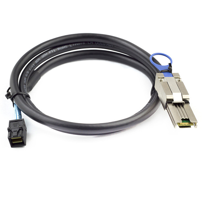 MINI SAS HD SFF-8088 to SAS HD SFF-8643 server internal and external exchange connection cable