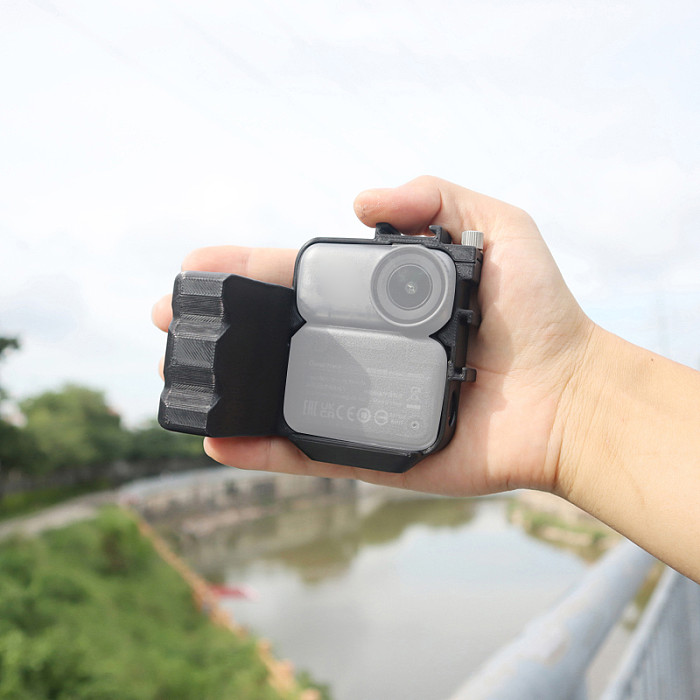Protective Frame Case for DJI OSMO NANO Camera Camera Expansion Cage Bezel Case with Mount Adapter Plastic Housing Shell Cover