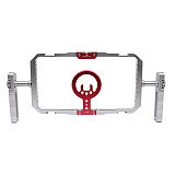 Universal For MagSafe Quick Release SmartPhone Cage Protective Case with Side Handle Rig for iPhone17 16 15 14 Pro Max Mobile