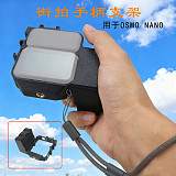 Protective Frame Case for DJI OSMO NANO Camera Camera Expansion Cage Bezel Case with Mount Adapter Plastic Housing Shell Cover