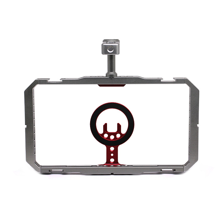 Universal For MagSafe Quick Release SmartPhone Cage Protective Case with Side Handle Rig for iPhone17 16 15 14 Pro Max Mobile
