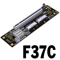 ADT Link PCIe 4.0x16 MCIO graphics card split extension cable supports one to two SFF-TA-1016