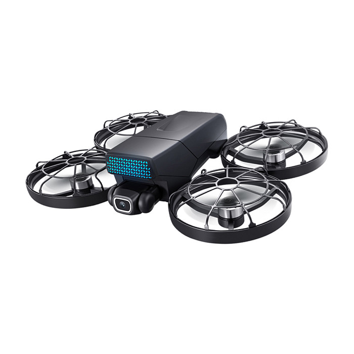 M8 drone with screen control for aerial photography brushless dual camera aircraft optical flow folding remote control aircraft