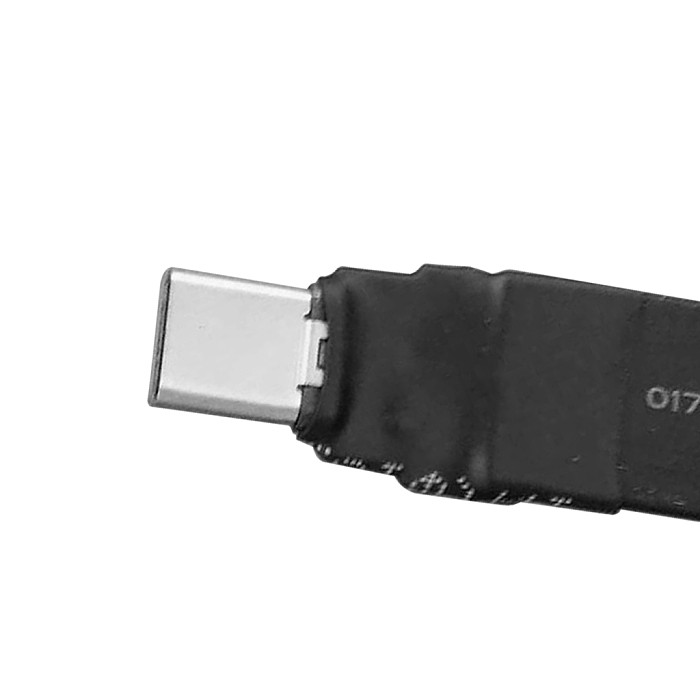 (ADT Link) USB 3.2 Flat Data Flexible Soft Strip Extension Cable C Male Type-C Lightweight and Short ADT gen2x2 (T6B-T6L-NC/15CM)