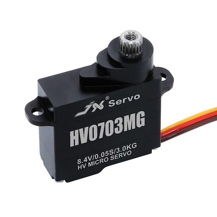 JX PDI-HV0703MG/7.1g Miniature Hollow Cup All Metal Servo MICRO CORELESS SERVO
