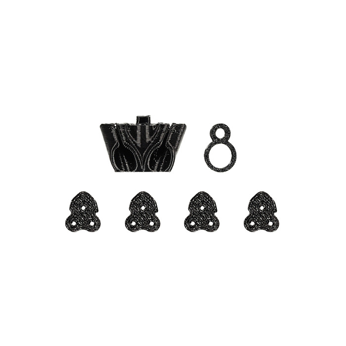 AlfaRC Fox-18 DJI O4 Air Unit 45MM Propeller Toothpick Frame Kit FPV RC Racing Drone Caddx Nebula Vista 1002 1003 Motor Elrs GPS