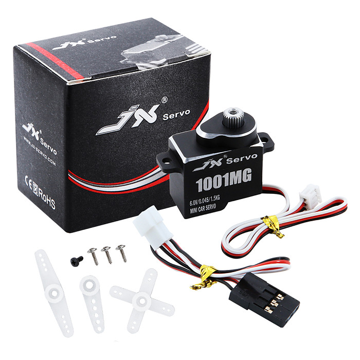 JX PDI-1001MG/10g Miniature Hollow Cup All Metal Servo MICRO CORELESS SERVO
