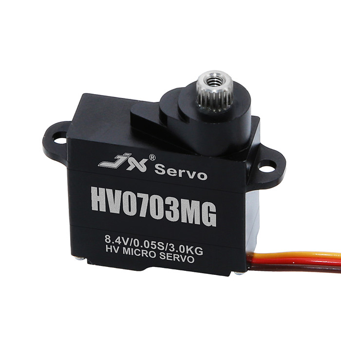 JX PDI-HV0703MG/7.1g Miniature Hollow Cup All Metal Servo MICRO CORELESS SERVO