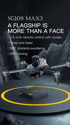 SG109MAX2 Quadcopter with HD Camera Equipped with GPS Positioning and Laser Obstacle Avoidance Ensuring Stable and Safe Flight