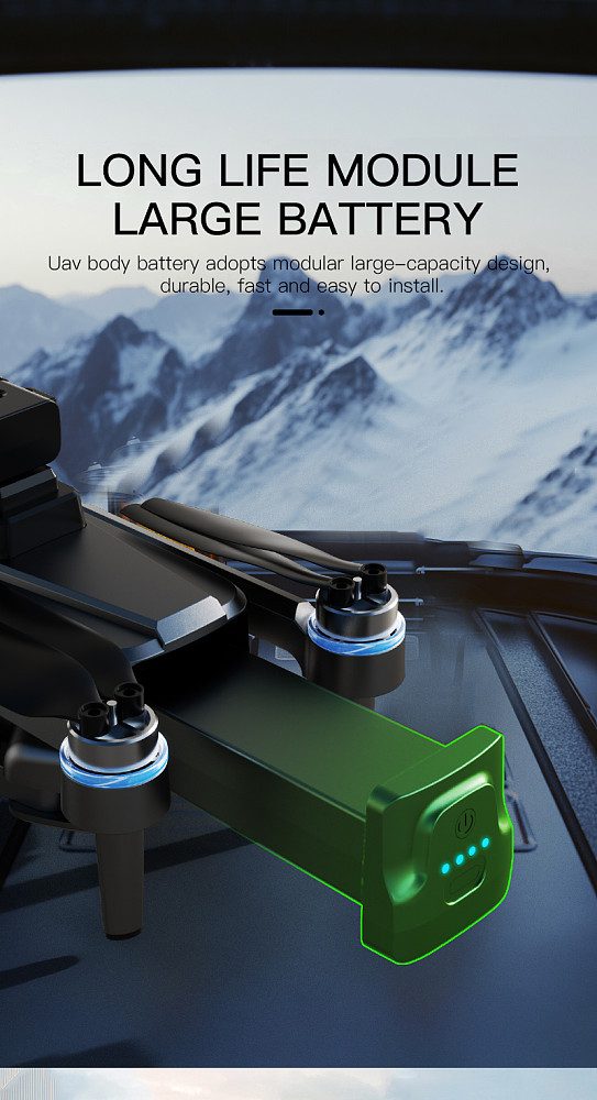 SG109MAX2 Quadcopter with HD Camera Equipped with GPS Positioning and Laser Obstacle Avoidance Ensuring Stable and Safe Flight