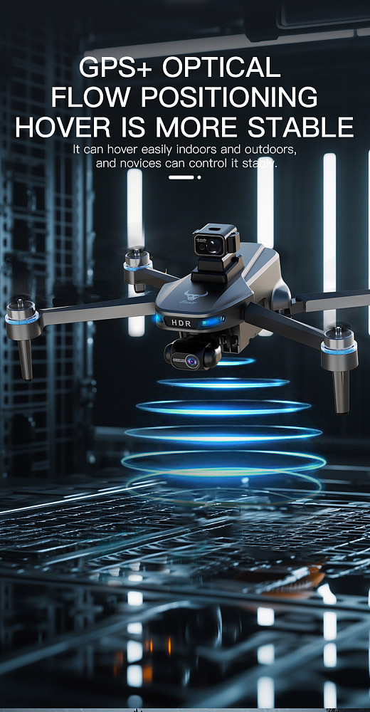 SG109MAX2 Quadcopter with HD Camera Equipped with GPS Positioning and Laser Obstacle Avoidance Ensuring Stable and Safe Flight