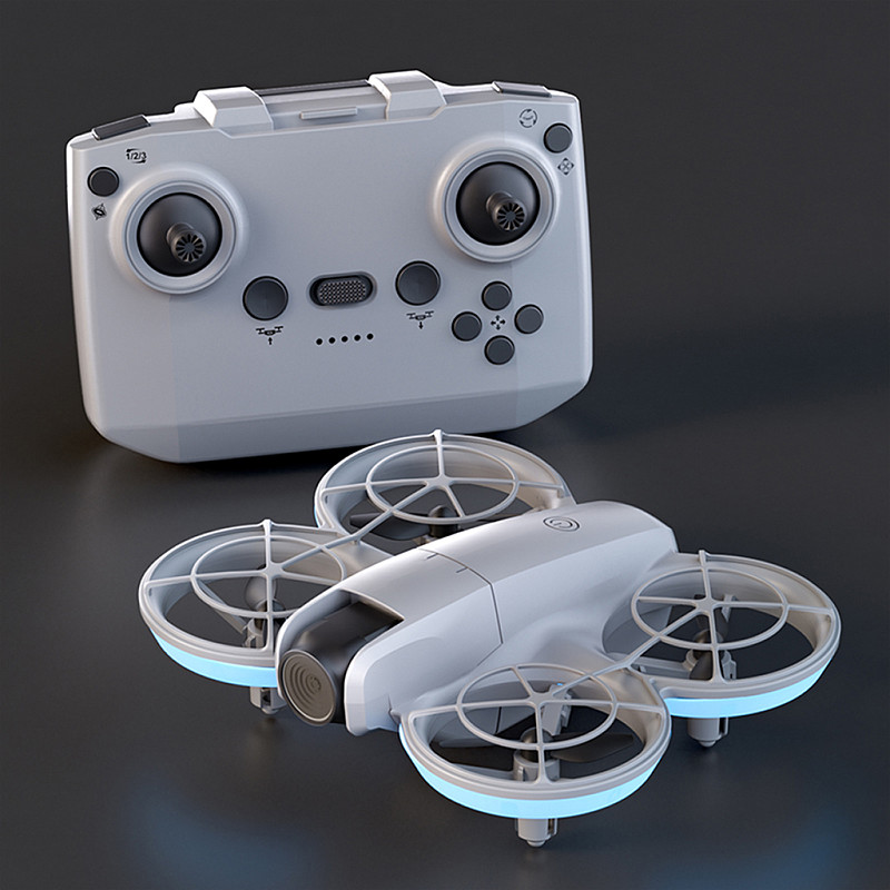 E69 Mini Drone with Screen Control Aerial Photography Dual Camera Optical Flow Aircraft Remote Control Aircraft
