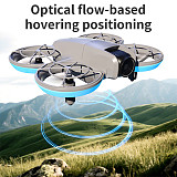 E69 Mini Drone with Screen Control Aerial Photography Dual Camera Optical Flow Aircraft Remote Control Aircraft