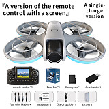 E69 Mini Drone with Screen Control Aerial Photography Dual Camera Optical Flow Aircraft Remote Control Aircraft