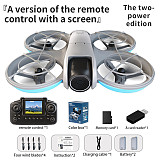 E69 Mini Drone with Screen Control Aerial Photography Dual Camera Optical Flow Aircraft Remote Control Aircraft