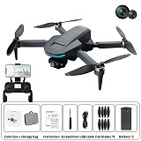 LYZRC L200 PLUS MAX Foldable GPS Drone with 3-Axis Gimbal & 4K Camera for Adults, Beginner-Friendly with Brushless Motors