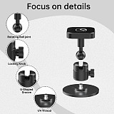Suitable for  Insta360 GO Ultra magnetic quick release gimbal base adhesive magnetic bracket AL4