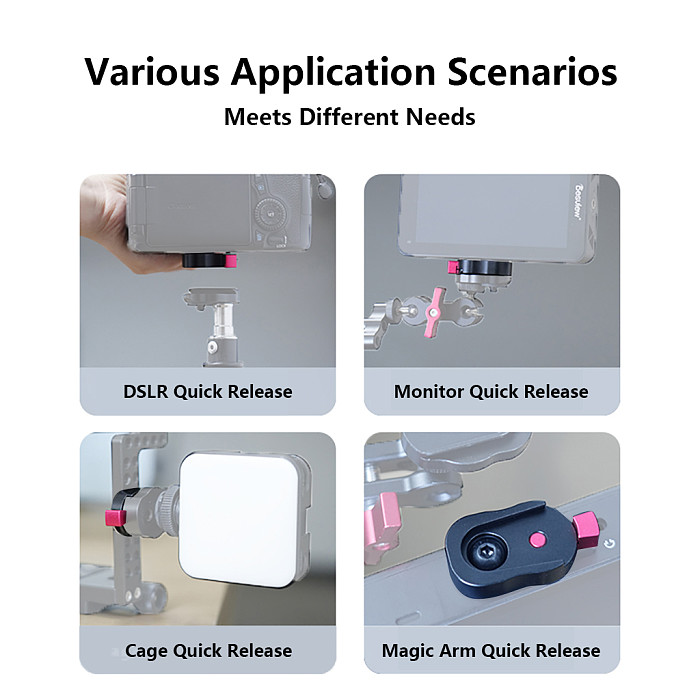 Mini monitor with quick installation and disassembly board monster hand magic arm extension accessories suitable for camera cage extension 8075