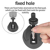 Universal anti slip tripod rubber foot pad 3/8 screw for professional tripod sole base accessories ﻿