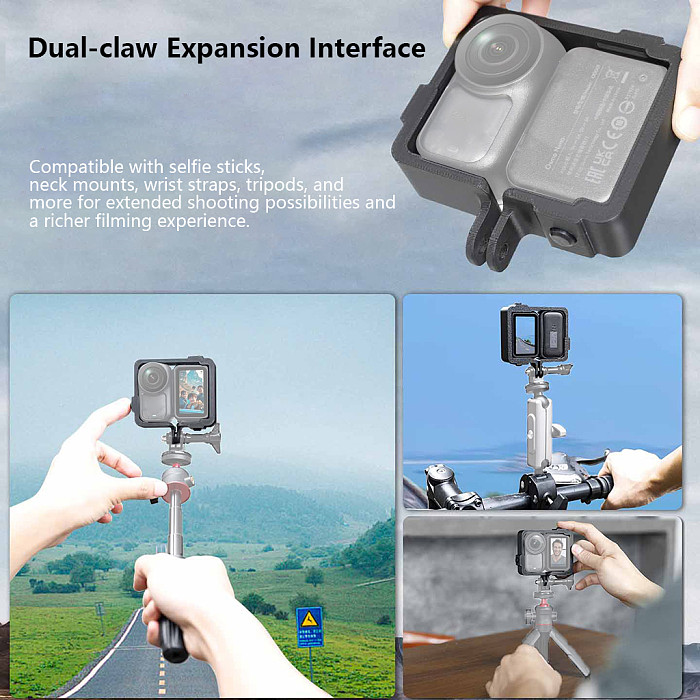 Suitable for DJI Nano whole machine thumb camera camera cage frame protection shell sports expansion protection accessories
