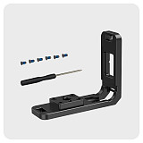 For GoPro 13 Action Camera L Bracket Mount Quick Release Plate Horizontal Vertical Holder Magnetic Base Tripod Vlog Accessories