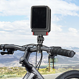 For GoPro 13 Action Camera L Bracket Mount Quick Release Plate Horizontal Vertical Holder Magnetic Base Tripod Vlog Accessories