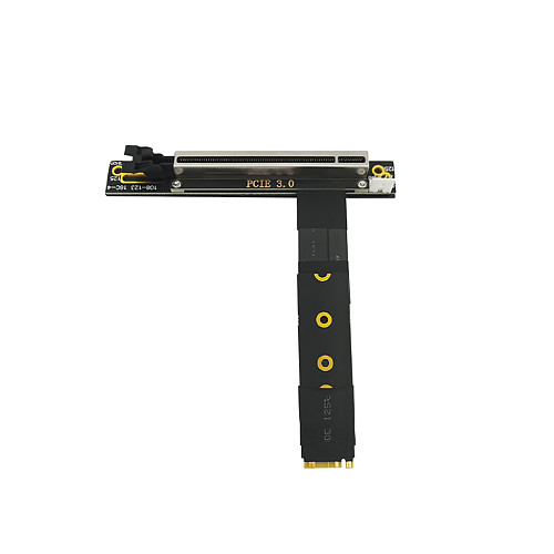 M.2-mkey to PCIE X16 NVME-compatible to PCI-E 16x Extension Adapter Cable with M2 Interface for External 1050ti Graphics Cards