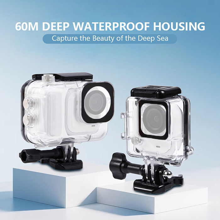 Suitable for Insta360 GOUltra diving case thumb sports camera protective case waterproof case