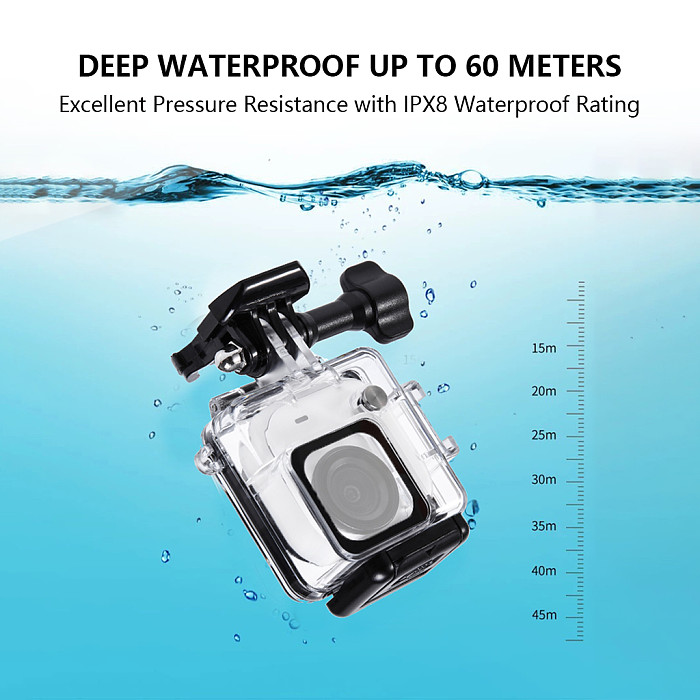 Suitable for Insta360 GOUltra diving case thumb sports camera protective case waterproof case