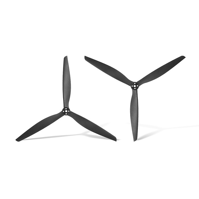 1 pair (GEMFAN) 1310 3-blade leaf fiberglass nylon propeller 