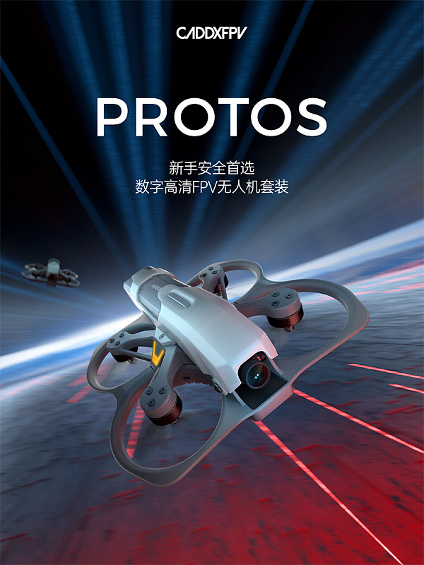 (CADDXFPV) Protos FPV drone RTF kit