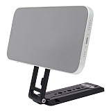 Magnetic Aluminium Alloy Smartphone Tripod Holder Portable Phone Stand Magnet Quick Mount For Magsafe for iPhone 12-17 Pro Max