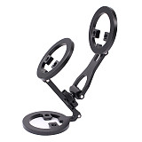 Magnetic Aluminium Alloy Smartphone Tripod Holder Portable Phone Stand Magnet Quick Mount For Magsafe for iPhone 12-17 Pro Max