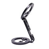 Magnetic Aluminium Alloy Smartphone Tripod Holder Portable Phone Stand Magnet Quick Mount For Magsafe for iPhone 12-17 Pro Max