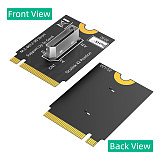M.2 nvme key M to SFF-8611/8612 Adapter, NVMe PCI-e 4.0 x4 to OcuLink SFF-8612 4i Host Adapter for SSD and eGPU
