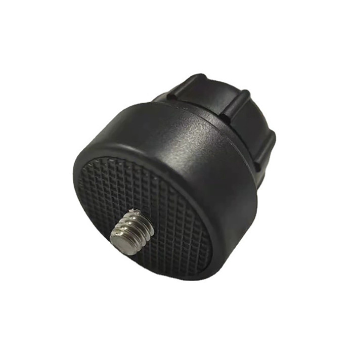 1/4 screw 17mm connector plastic pan tilt adapter suitable for live streaming stand
