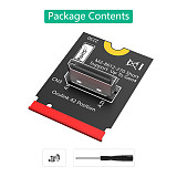 M.2 nvme key M to SFF-8611/8612 Adapter, NVMe PCI-e 4.0 x4 to OcuLink SFF-8612 4i Host Adapter for SSD and eGPU