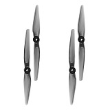 HQProp 2Pairs 8050 8X5 Light Grey (2CW+2CCW) Poly Carbonate 2-Blades 8inch PC Props 5mm Shaft for FPV Freestyle Long Range DIY