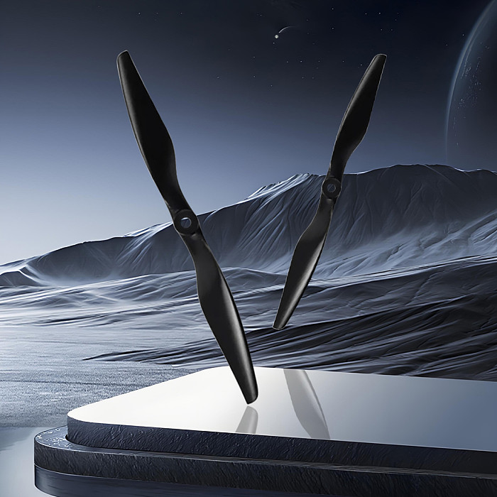 HQProp 2-blade Propeller Thin Electric Prop 9X7.5 / 9X7.5R 9075 8060 7010 CW CCW Paddle Nylon Composite for 9inch RC Drones